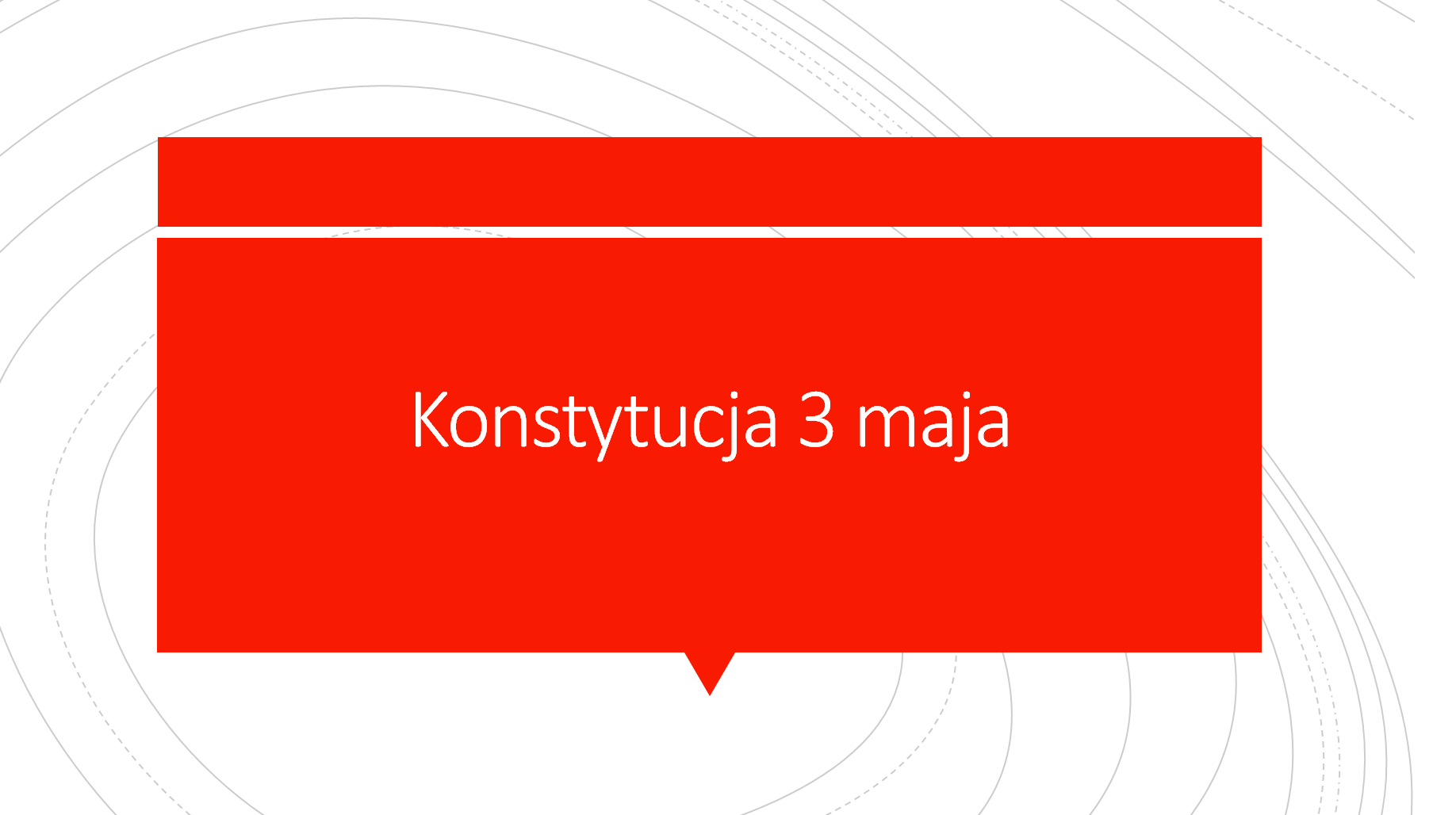 prezentacja konstytucja 3 maja