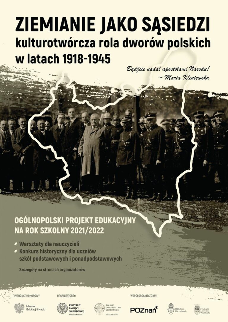 ziemianie jako sąsiedzi - plakat