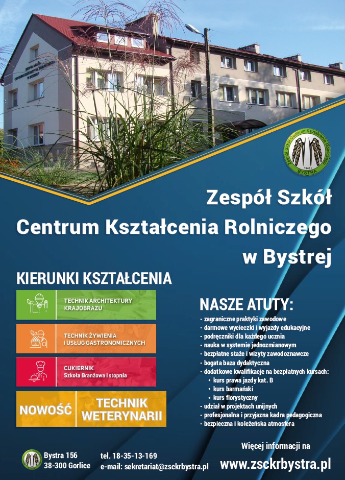 plakat rekrutacja 2022