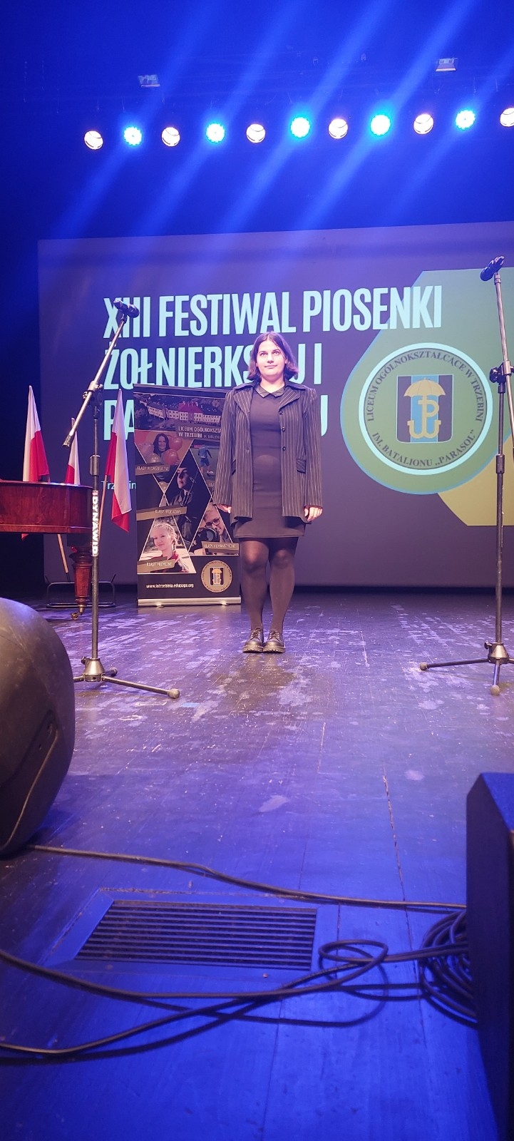 2023.11.21 Katarzyna Wojtaszek na podium